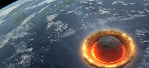 Earth Asteroid Hit